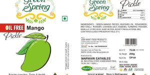 Oil Free Mango Pickles