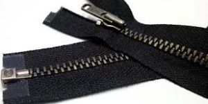 Antique Nickel Zipper