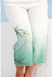 Ladies ¾ Pant Fleece with Print