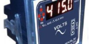 Three Phase Digital Voltmeter