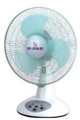 Rechargeable Table Fan