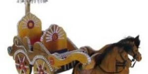 Wooden Horse Cart