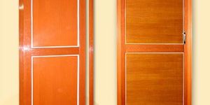 Solid PVC Panel Doors
