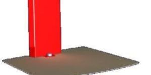 Set Top Box Wall Mount Bracket