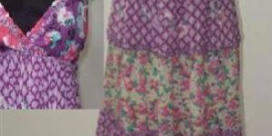 Ladies Embroidered One Piece Dress