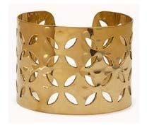 Perforated Brass Cuff