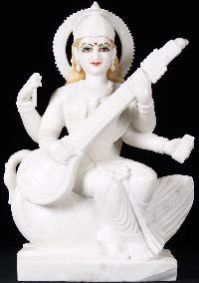 Lakshmi Marble Stone Statue
