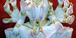 Marble Gayatri Mata Statues