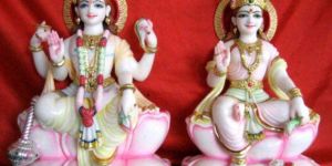 Marble Laxmi Narayan Statues