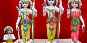 Marble RAM Darbar Statues