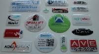 Domed Label Bubble Stickers