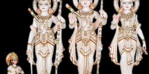 RAM Darbar Marble Statue