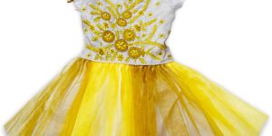 Beautiful Designer Yellow Wedding Dress for Girls