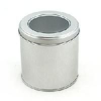Round Tin Container