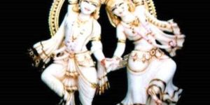Marble Radha Krishna Statue