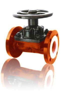 PTFE Lined Diaphragm Valves