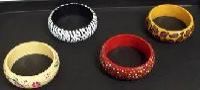 Wooden Painted Bangles