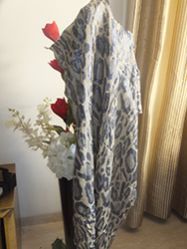 Viscose Lurex Animal Design Scarf  (FN-SCF-052)
