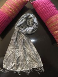 Viscose Lurex Scarf (FN-SCF-038)