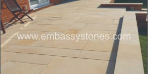 Sandstone Paving Fossil Buff