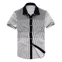 Mens Short Sleeves Cotton Shirts