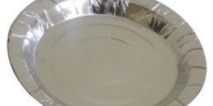 Disposable Silver Paper Plates