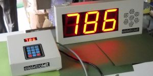 3 Digit Digital Token Display