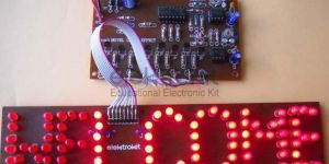Welcome LED Display Board Circuit