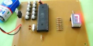 Microcontroller Based Seven Segment Number Selector