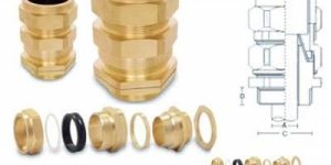 CW 4 Part Brass Cable Glands