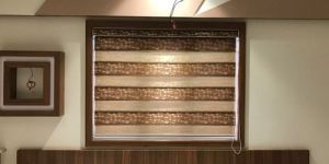 Printed Black out Zebra Blinds