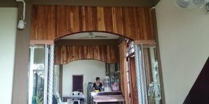 Bamboo-teak Board Wall Panel