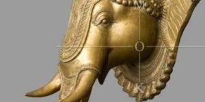 Brass Elephant Statue