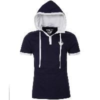 Mens Hooded T Shirts