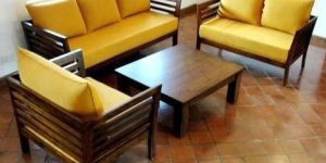 Wooden Sofa Set