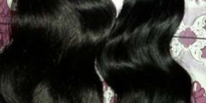 16 INCH NATURAL WAVE VIRGIN WEFT HUMAN HAIR
