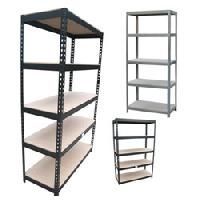 Slotted Angle Steel Racks
