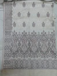 Daffodil Border Design Acrylic Shawls