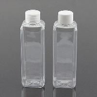 Square Massage Oil White Glass Bottles