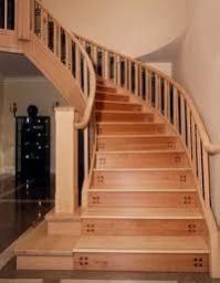 Wooden Stairs and Railings