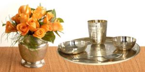Brass Baby Thali Set