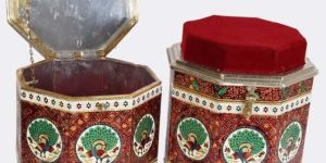 Wooden Meenakari Boxes