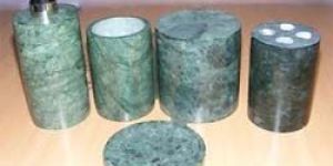 Green Marble Bath Set