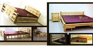 Designer Bamboo Bed