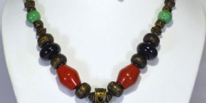 Color Stonebeads Fashion Necklace