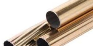 Golden Brass Plated Curtain Tubes