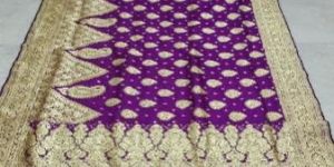 Traditional Banarasi Satin Silk Saree