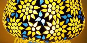 Multi Colored Table Lamp