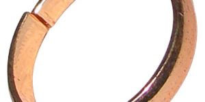 Black Horse Shoe Iron Ring