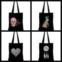 Black Tote Bags